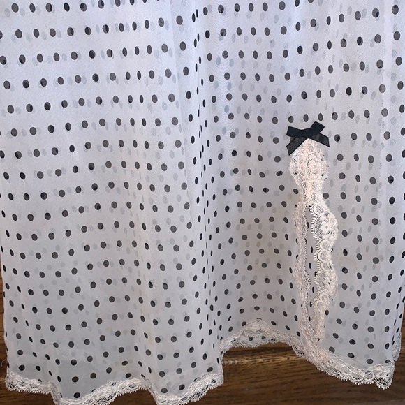 Victoria’s Secret Sheer Nude Polka Dot Slip - Picture 5 of 11